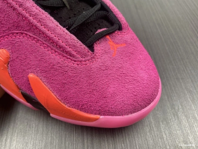 Reps LUCY Shocking DH4121-600 (W) Pink 14 Retro Low Jordan 0716